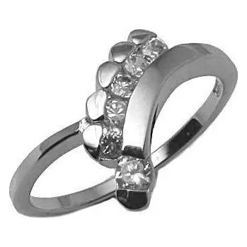 Prsten Stříbrný prsten KPS025 - Obvod 58mm