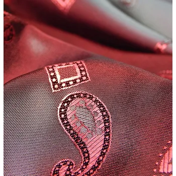 HEDVA ČESKÝ BROKÁT Podšívková látka Hanisan TUREK vínová Barevná varianta: vínová