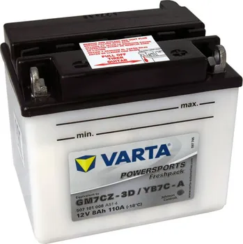 Motobaterie Motobaterie VARTA M7CZ-3D / B7C-A, 8Ah, 12V