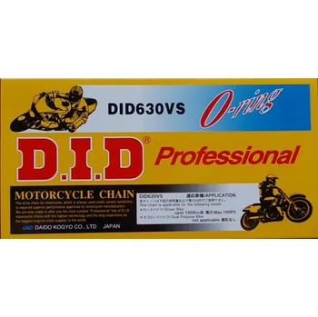 Řetězová sada pro motocykl 630 VS silniční řetěz D.I.D. - 1 článek