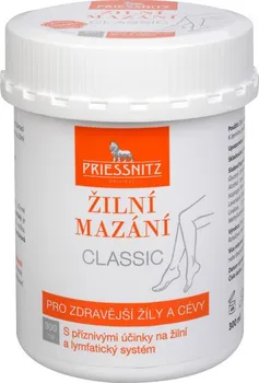 Masážní přípravek Priessnitz Žilní mazání Classic 300 ml