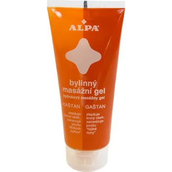 Masážní přípravek ALPA Bylinný gel s kaštanem 100 ml