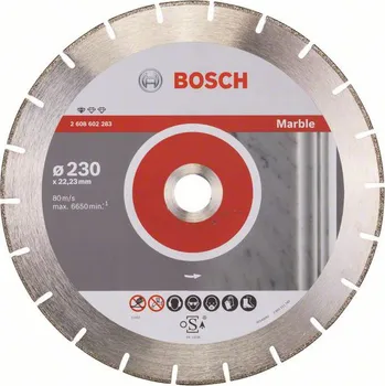 Pilový kotouč Bosch příslušenství professional Bosch Diamantový dělicí kotouč Standard for Marble 2608602283