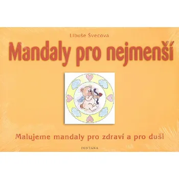omalovánky Mandaly pro nejmenší - Fontána