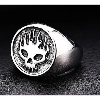 Prsten Prstýnek Rider - ocelový (Prsten Rider - jezdec)