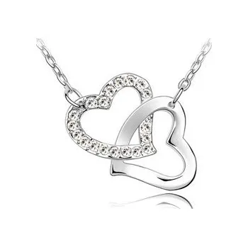 Přívěsek Přívěsek srdíčko Swarovski elements (KPSW032)