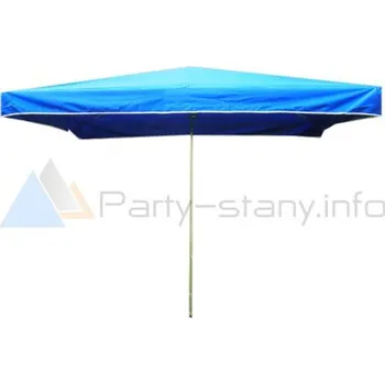 Slunečník Prodejní slunečník 3x2m modrý 15kg