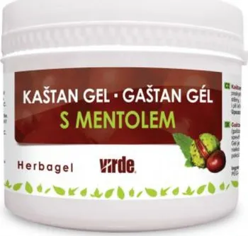 Masážní přípravek Virde Kaštan gel s mentolem 250 ml