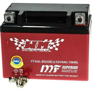motocyklová baterie , akumulátor YTX4L-BS