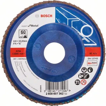 Brusný kotouč Bosch příslušenství professional Bosch Lamelový brusný kotouč X551, Expert for Metal 2608607362