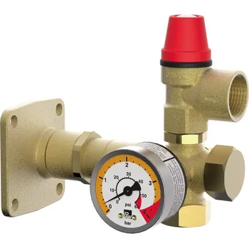 Ventil Ivar CS Bezpečnostní pojistná skupina PAW.PS 52543 pro horizontální rozdělovače DN 25