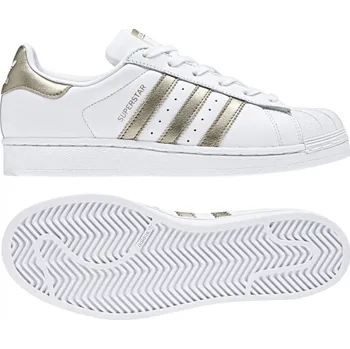 Adidas Superstar W CG5463 bílé/zlaté Dámské tenisky Adidas Superstar W CG5463 bílé/zlaté