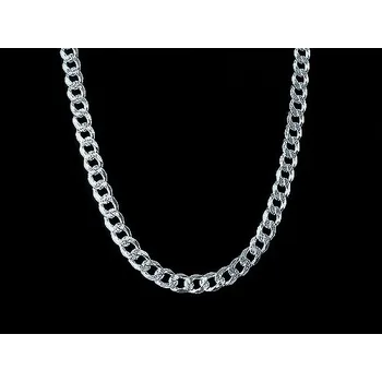 Řetízek Stříbrný řetízek satinovaný (KRS025) - 50cm