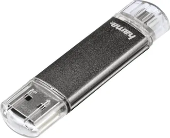 USB flash disk Hama FlashPen Leata Twin 64 GB (123926)