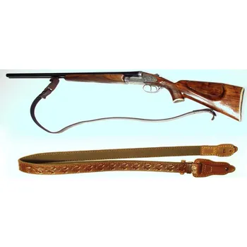 Příslušenství pro sportovní střelbu Řemen na zbraň stahovací podšitý gumou,šířka 3 cm