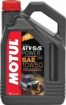 Motorový olej Motul SxS Power 4T 10W-50 4 l