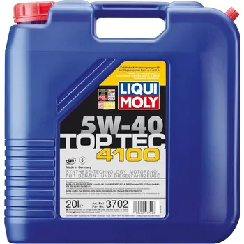 Liqui Moly Top Tec 4100 5W-40, 20 l