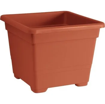 Květináč Orion Quadrato květináč 14 x 14 cm terakota
