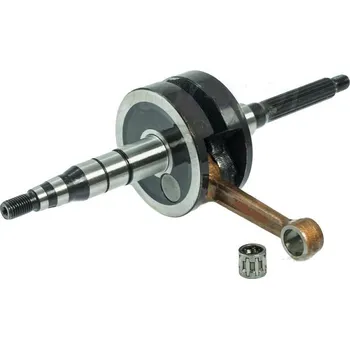 Kliková hřídel kliková hřídel 2T 17 drážek , pr=13 mm YAMAHA , APRILIA , Benelli,Malaguti