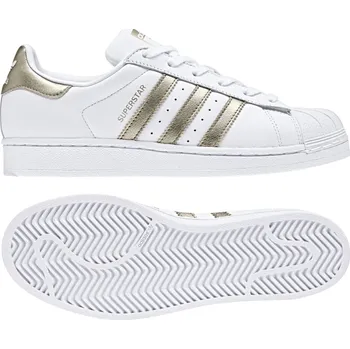Dámské tenisky Adidas Superstar W CG5463 bílé/zlaté