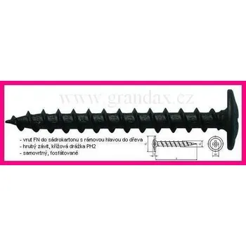 Vrut Vrut s rámovou hlavou do dřeva FN 4,2x55mm