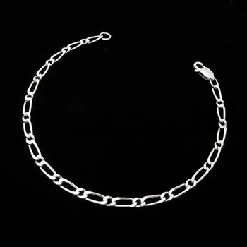 Řetízek Stříbrný řetízek na ruku (KRNS10) - 18cm