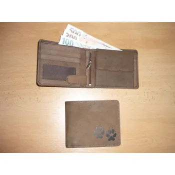 Myslivecká peněženka 2 - motiv stopy