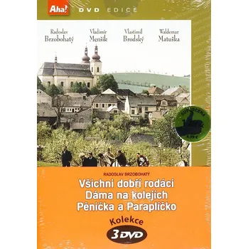 DVD film 3x Radoslav Brzobohatý 3DVD