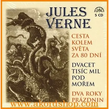 Jules Verne - Cesta kolem světa za 80 dní 5CD