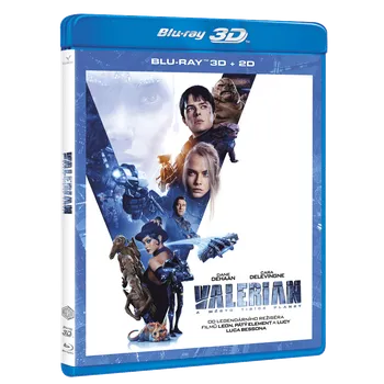 Blu-ray film Valerian a město tisíce planet (2017), 3D + 2D Blu-ray