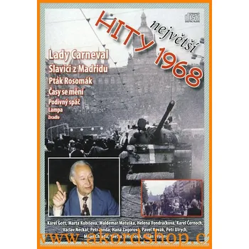 Hudba Největší hity 1968 CD