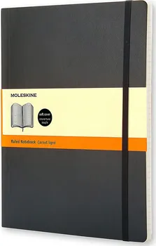 Zápisník Moleskine zápisník měkký linkovaný XL