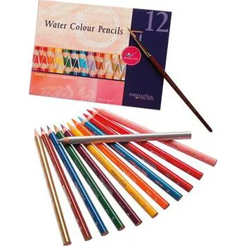 Kresba Akvarelové pastelky mercurius 12ks