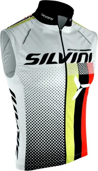 Cyklistická vesta Silvini Team MJ818 bílá