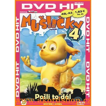DVD film Mušličky 4 DVD