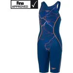Závodní plavky - kombinéza Speedo Fastskin LZR Racer X Kneeskin modré, Velikosti 34