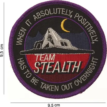 Nášivka Nášivka textilní 101 Inc Team Stealth - barevná
