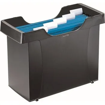 Kartotéka Zásobník na závěsné složky Leitz Plus, černý