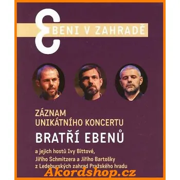 Česká hudba Ebeni v zahradě DVD (Pošetka)