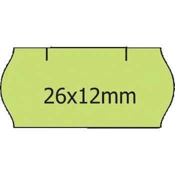 Samolepící etiketa Etiketa 26x12 signální zelená CN