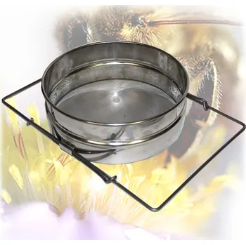 Cedník (síto) jed. jem. nerez 21 cm s uchyty