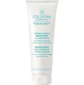 Pleťový krém Collistar Professional Exfoliating Brightening Hydro Cream Exfoliační a rozjasňující hydro krém s kyselinou hyaluronovou, 100 ml 100 ml