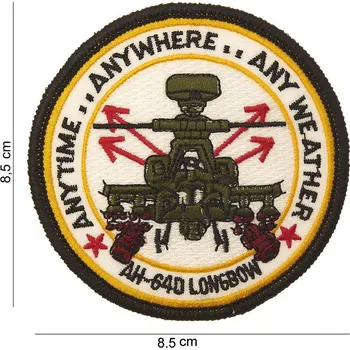 Nášivka Nášivka textilní 101 Inc AH-64D Longbow - barevná