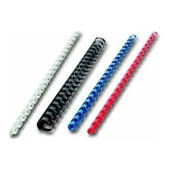 Vázací hřbet Hřbet plastový 25 bílý (balení 50 ks)