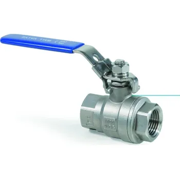 Ventil Ivar CS Kulový uzávěr průmyslový, nerez, 2x vnitřní závit, 2 dílný