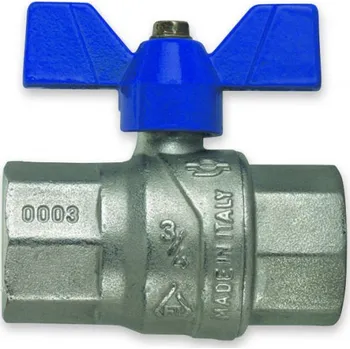 Instalatérský materiál Ivar CS Kulový kohout s motýlkem FF, pitná voda - FIV.80001 M