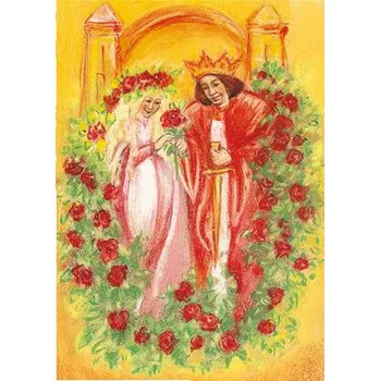 Pohled - Šípková růženka