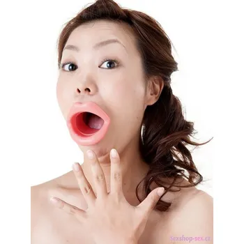 Roubík Roubík ve tvaru úst na deepthroat