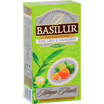 Čaj Basilur Magic Earl Grey citrusy nepřebal 25 ks
