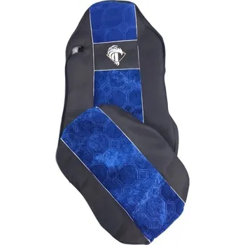 Potah sedadla Autopotahy textilní pro IVECO Eurocargo/Tech/Star/Trakker, černo-modrá barva (č. 4)